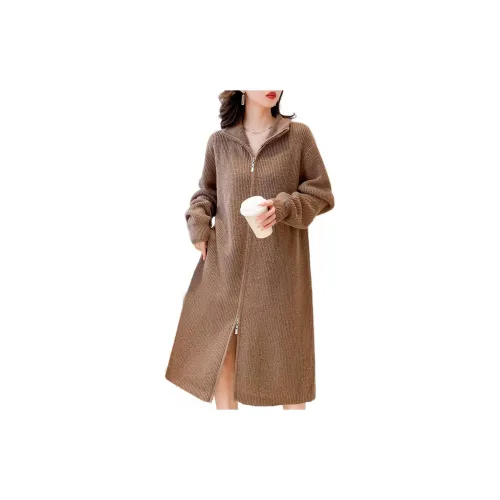 Mokana Long-Sleeved Dresses Women's Coffee