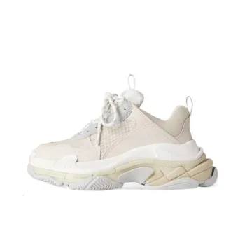 Balenciaga Triple S Low Top Casual Shoes Men's Gray