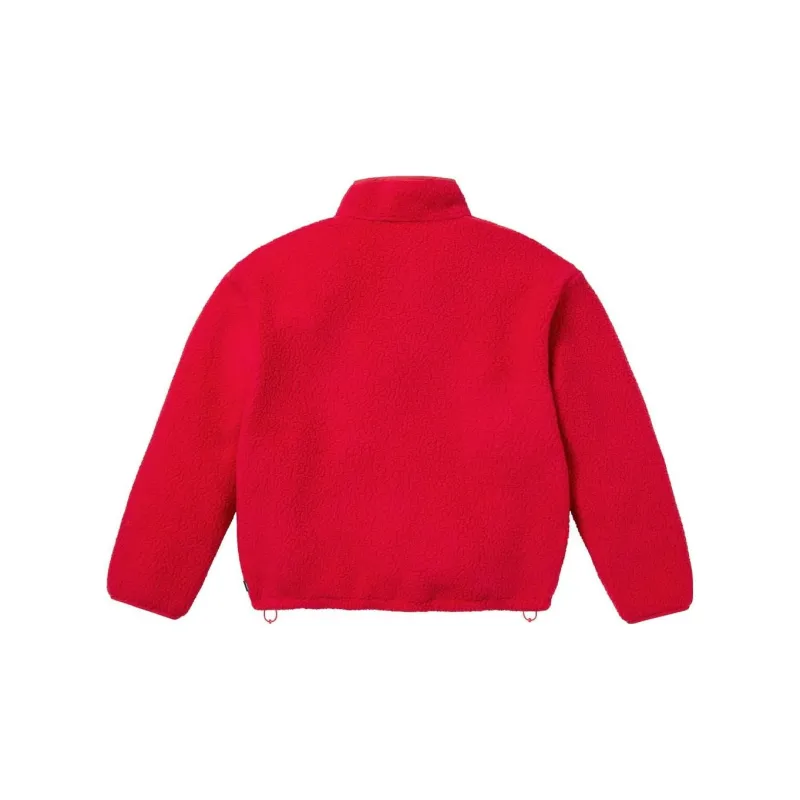 Supreme Polartec Shearling Reversible Pullover-13