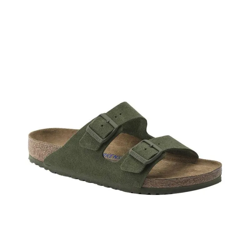 Birkenstock Arizona Slide Slippers Men's Green Regular-1