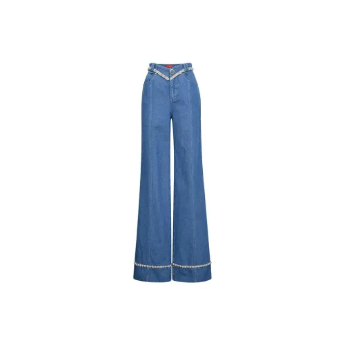 Le Fame Jeans Women's Blue