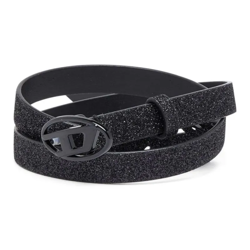 DIESEL 1DR Logo buckle Belt-1