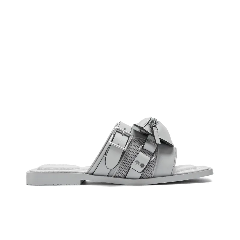 Untitlab Slide Slippers Unisex Gray-2