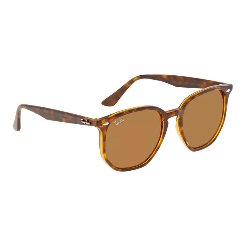 RayBan RB4306 Hexagonal Frame Polarised Sunglasses-1