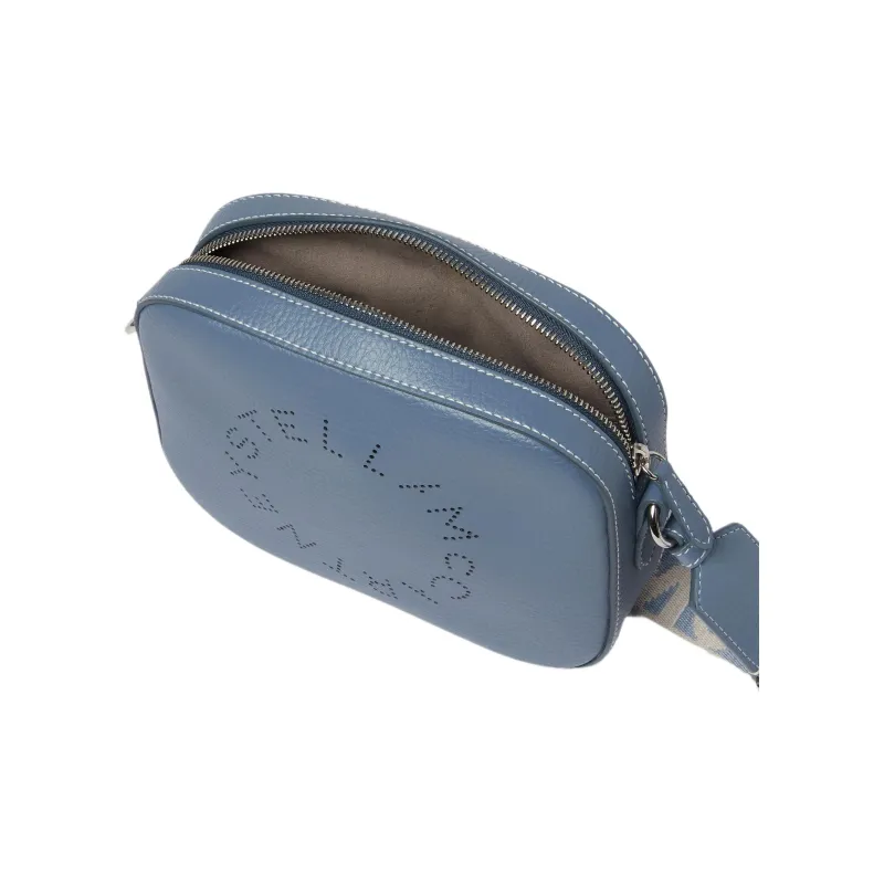 Stella McCartney Polyurethane Camera Bag Shoulder Bag Crossbody Bag Mini Women's Sky Blue-3