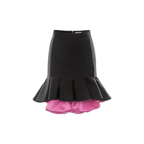 Alexander McQueen Casual Short Skirts Women's Black