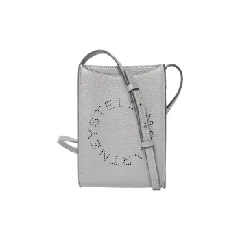 Stella McCartney Polyurethane Cell Phone Pouch Shoulder Bag Crossbody Bag Women's Smoky Color