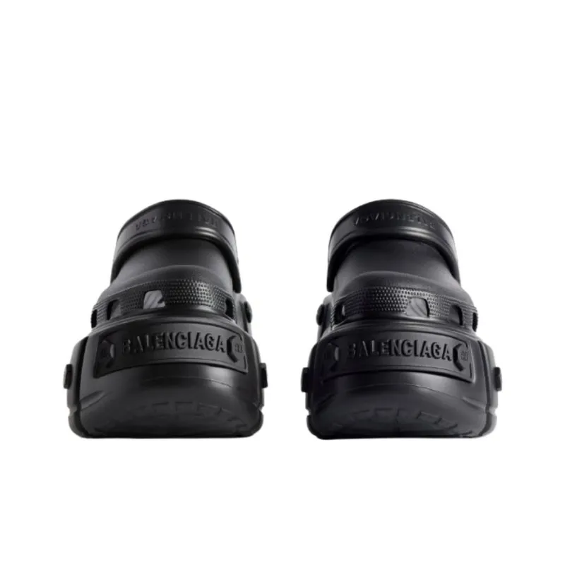 Crocs x Balenciaga Closed Toe Slippers Women's Black-3