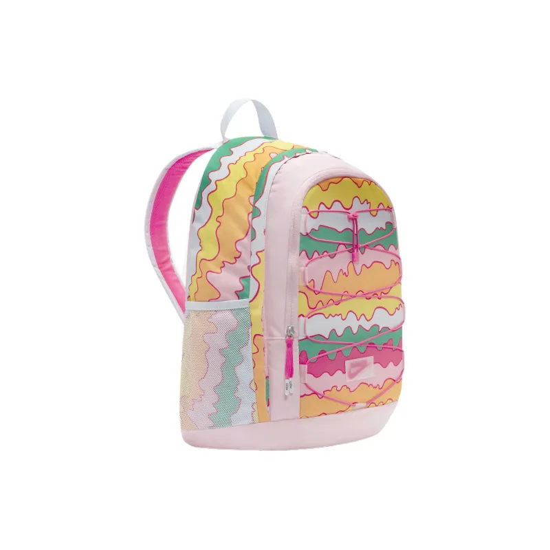 Nike Doernbecher Freestyle Hailey Collaboration Polyester Backpack Women's Medium Soft Pink/Light Blue/Bright Pink-1
