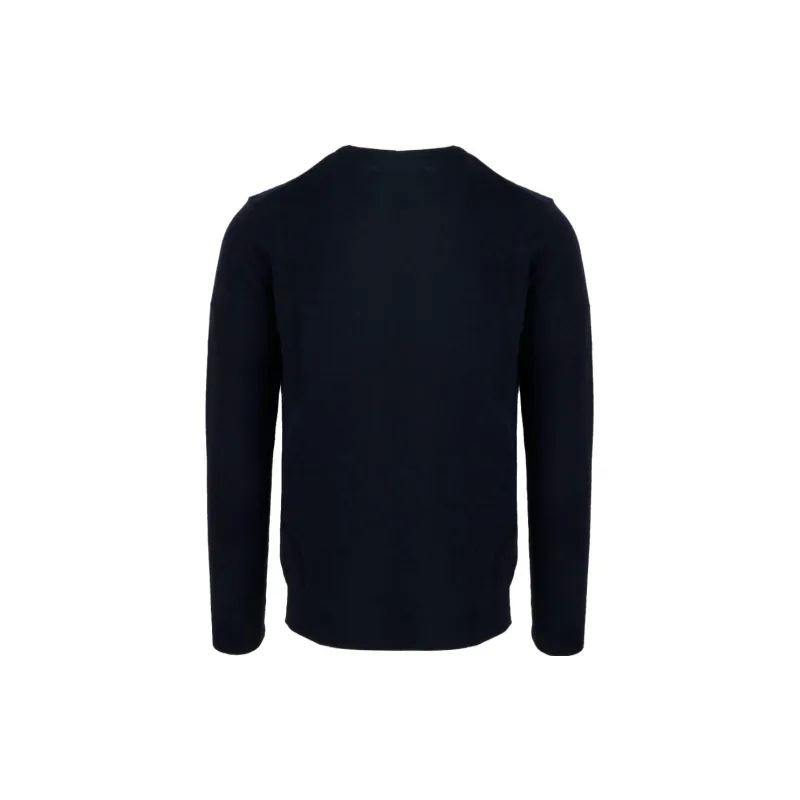 BARBOUR Logo Embroidered Crewneck Knitted Jumper-1