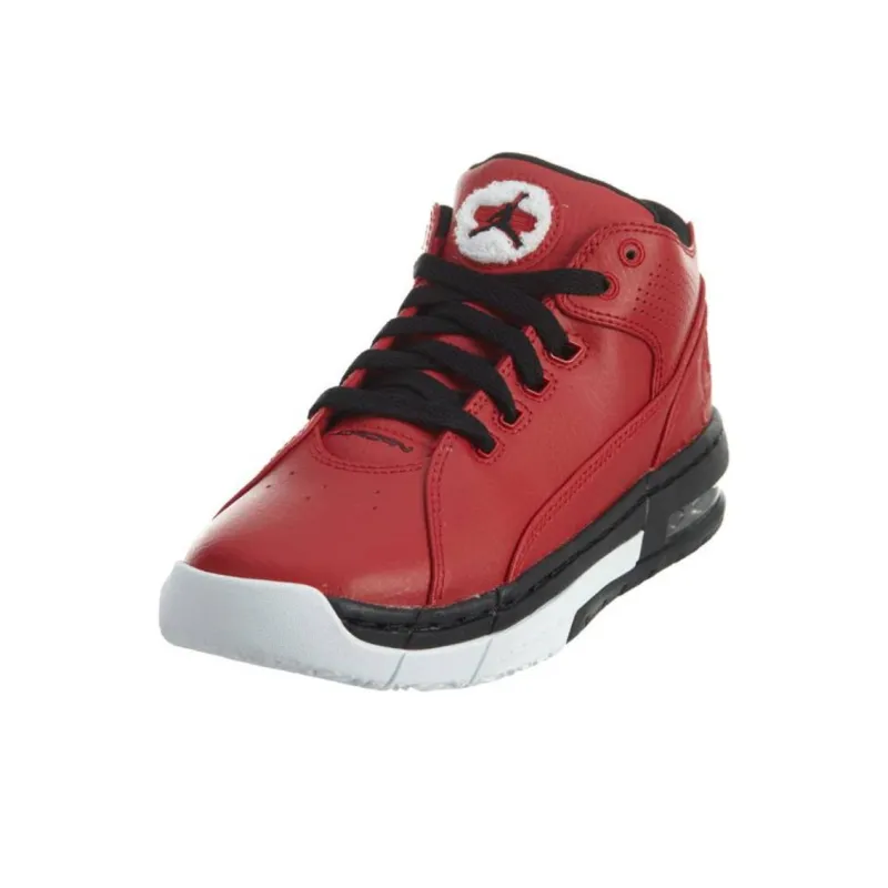 Jordan Air Jordan Ol' School Slip Resistant Vintage Basketball Shoes GS Red-2