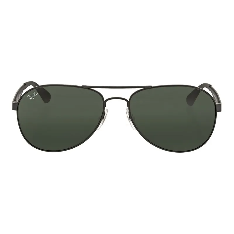 RayBan Metal Aviator Sunglasses Unisex Black-0