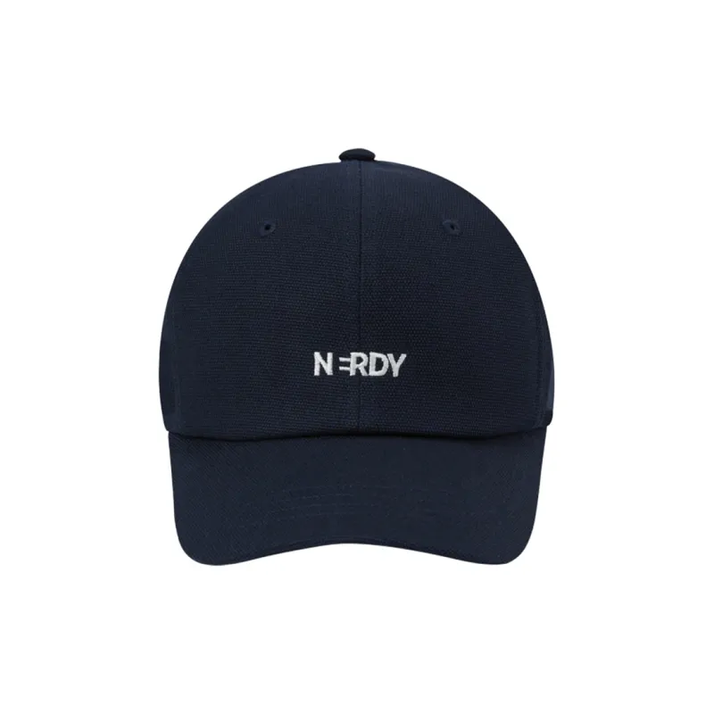 NERDY Cotton Polyester Baseball Caps Unisex Dark Blue-1