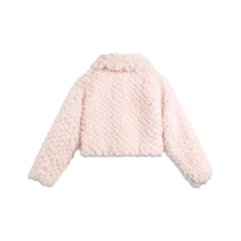 LiNing x LEAGUE OF LEGENDS Velvet feel Coat Women's Light Pink-1