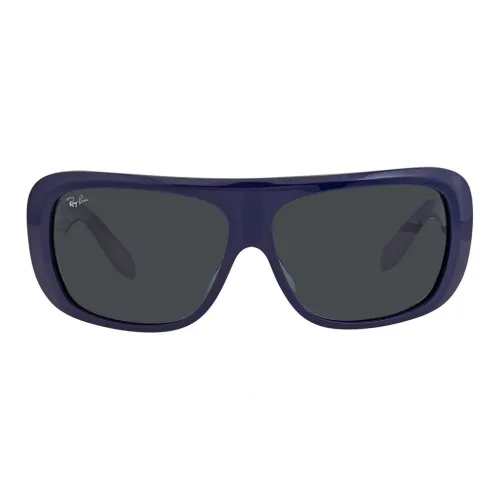 RayBan Acetate Rectangular Sunglasses Unisex Blue