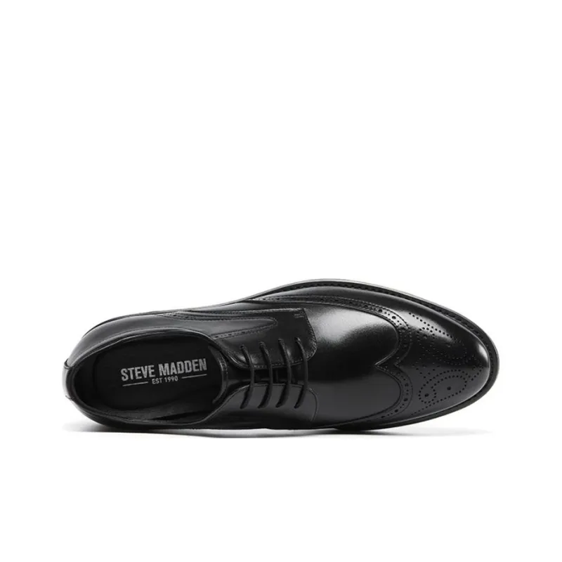 STEVE MADDEN Dress Shoes Men Low Top Black/Brown-2