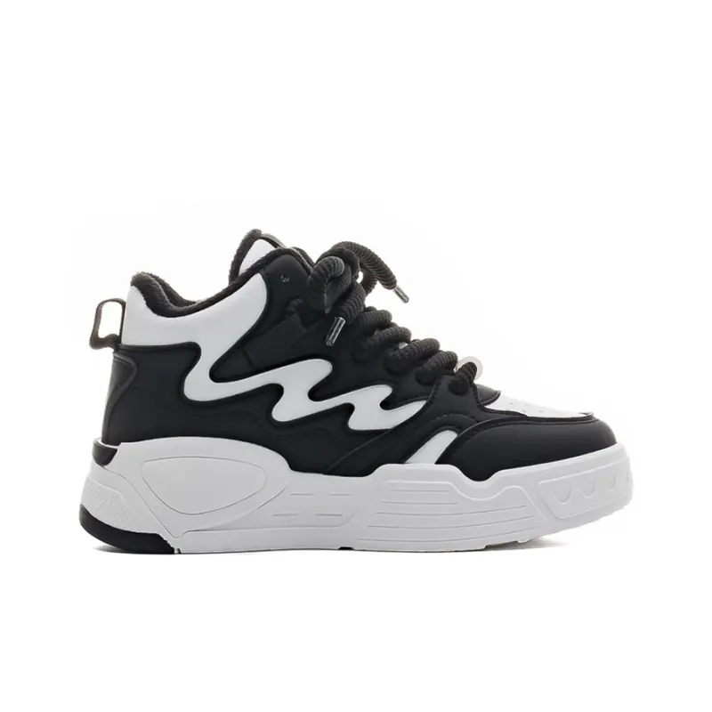 Warrior Warrior Warm Height Increasing High-Top Casual Shoes Women's-21