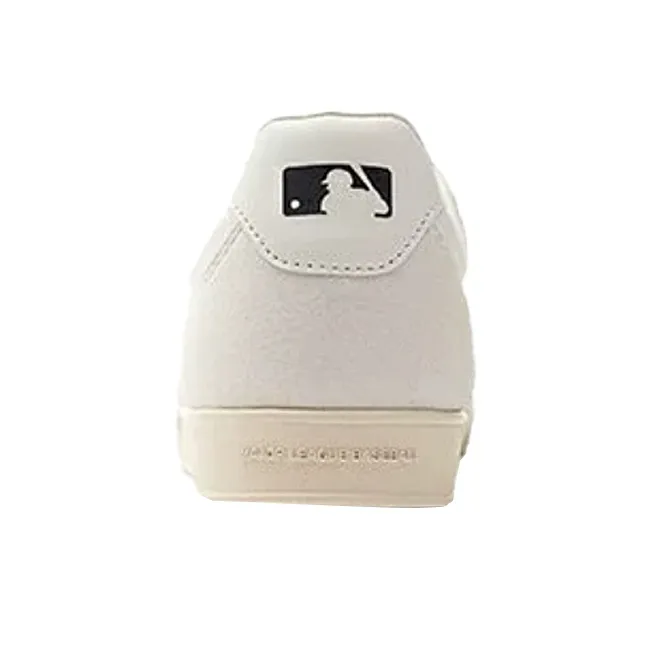 MLB Squeeze German Army Trainers Slip Resistant Cushioning Wear Resistant Low Top Skateboard Shoes Unisex Ivory White-4