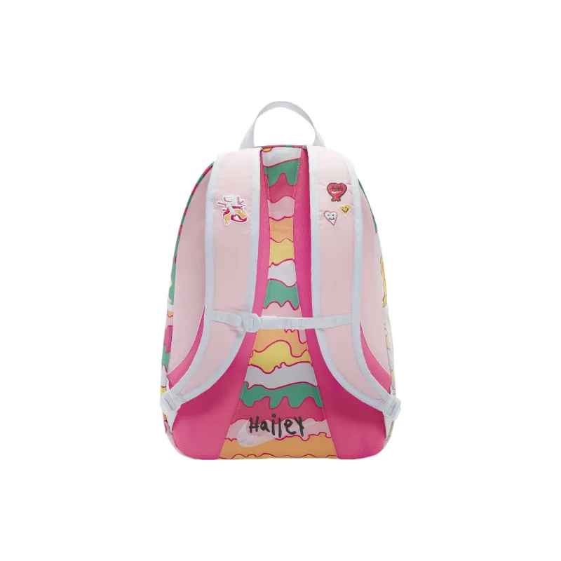Nike Doernbecher Freestyle Hailey Collaboration Polyester Backpack Women's Medium Soft Pink/Light Blue/Bright Pink-2