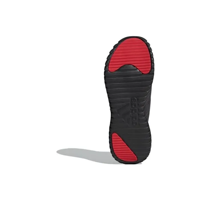 Adidas Kaptir 3.0 Wide Core Black Carbon Better Scarlet-4