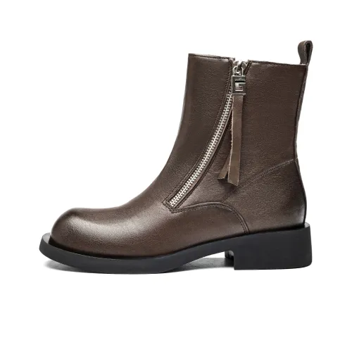 EBLAN Ankle Boots Women's Brown