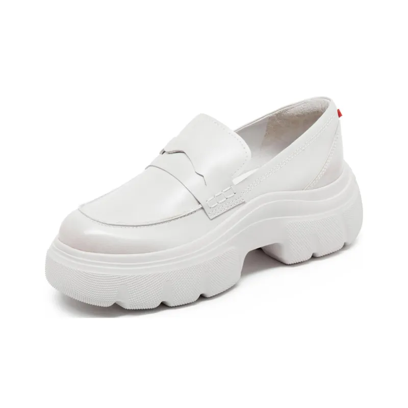CHOUQINGNIAN x Staccato Spring Painting With Good Luck Shiny Loafers 5.5cm Women's-5
