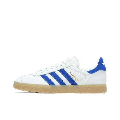 Adidas Originals GAZELLE Skateboard Shoes Men Low-Top White/Blue