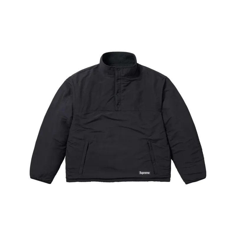Supreme Polartec Shearling Reversible Pullover-1