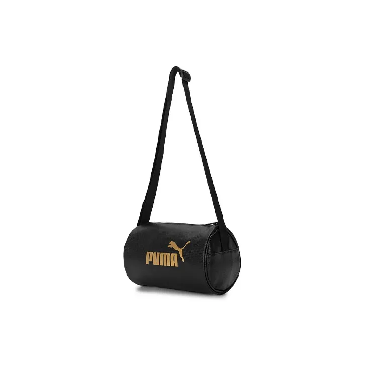 PUMA Artificial Leather Shoulder Bag, Crossbody Bag Regular Women's Black-1