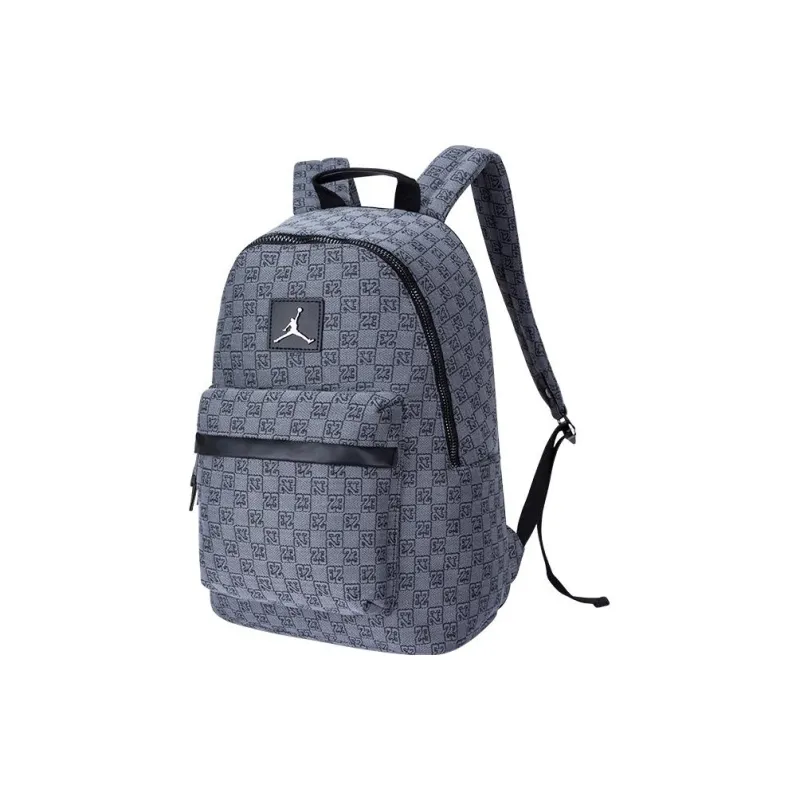 Jordan Polyester Backpack Medium Size Unisex Gray/Smoke Gray-1