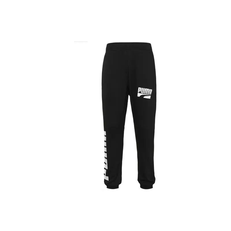 PUMA Casual Pants Men Black-1