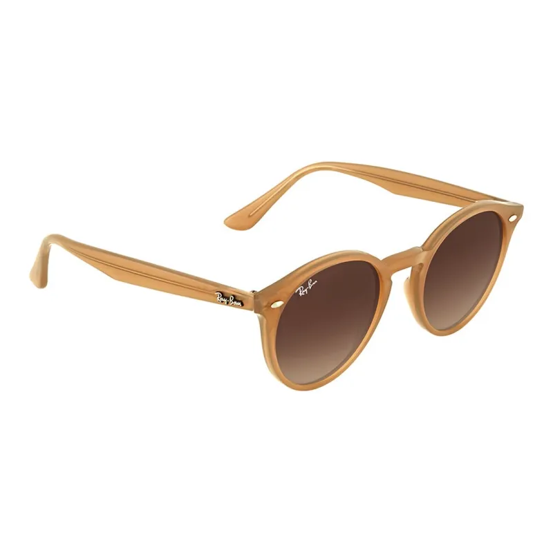 RayBan Propionate Salt Round Sunglasses Women's Brown-0