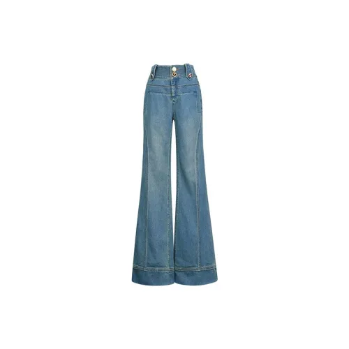 Le Fame Jeans Women's Blue