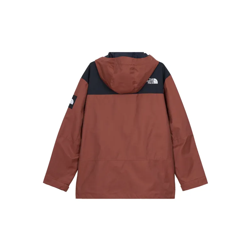 THE NORTH FACE Outdoor Hiking Water Resistant Windproof Breathable Windbreaker Jacket Unisex Burgundy-1
