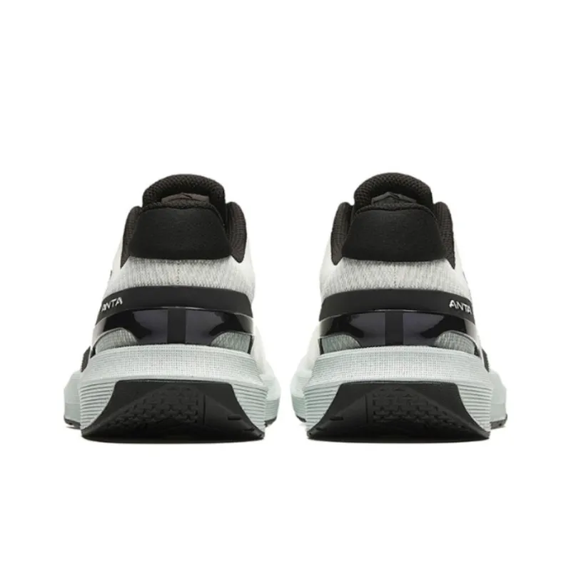 Anta Cushioning Wear Resistant Low Top Training Shoes Men's White Green-3