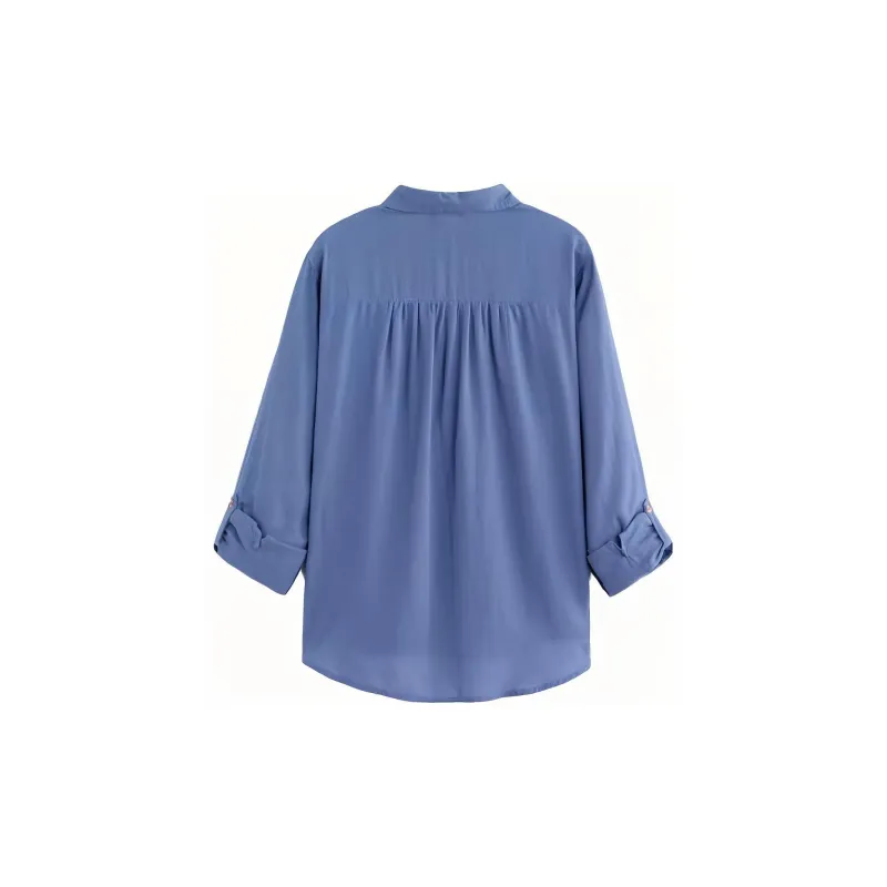 Hollister Shirts Women's Navy-1