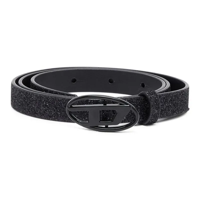 DIESEL 1DR Logo buckle Belt-0