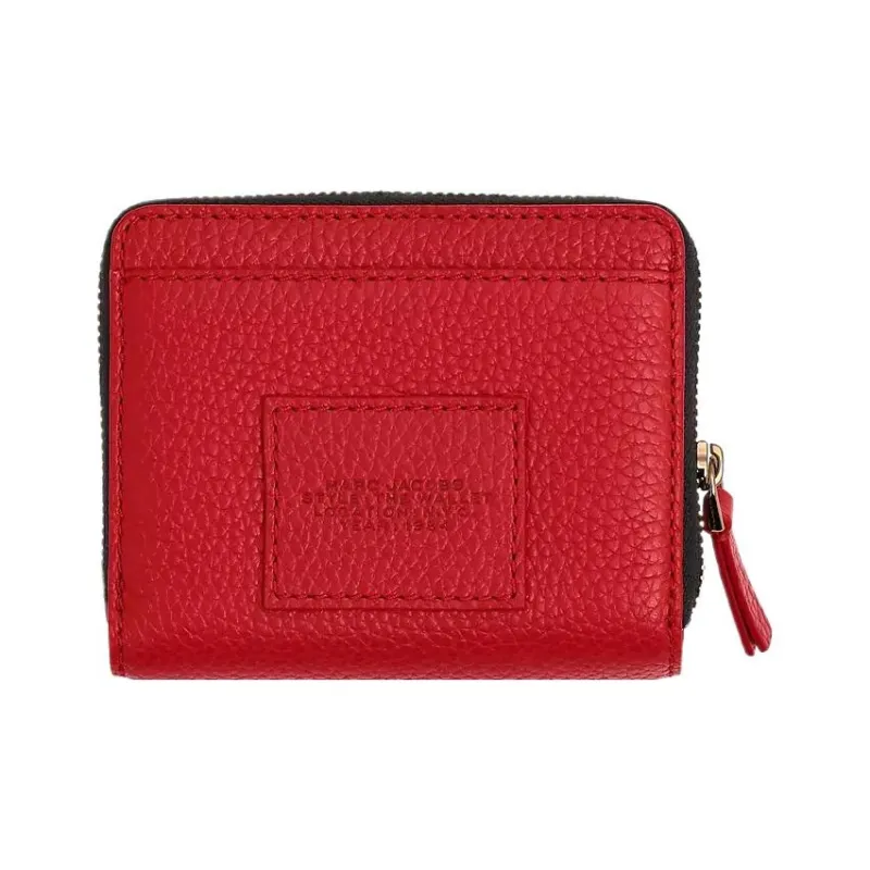 MARC JACOBS The Leather Mini Compact Wallet-1