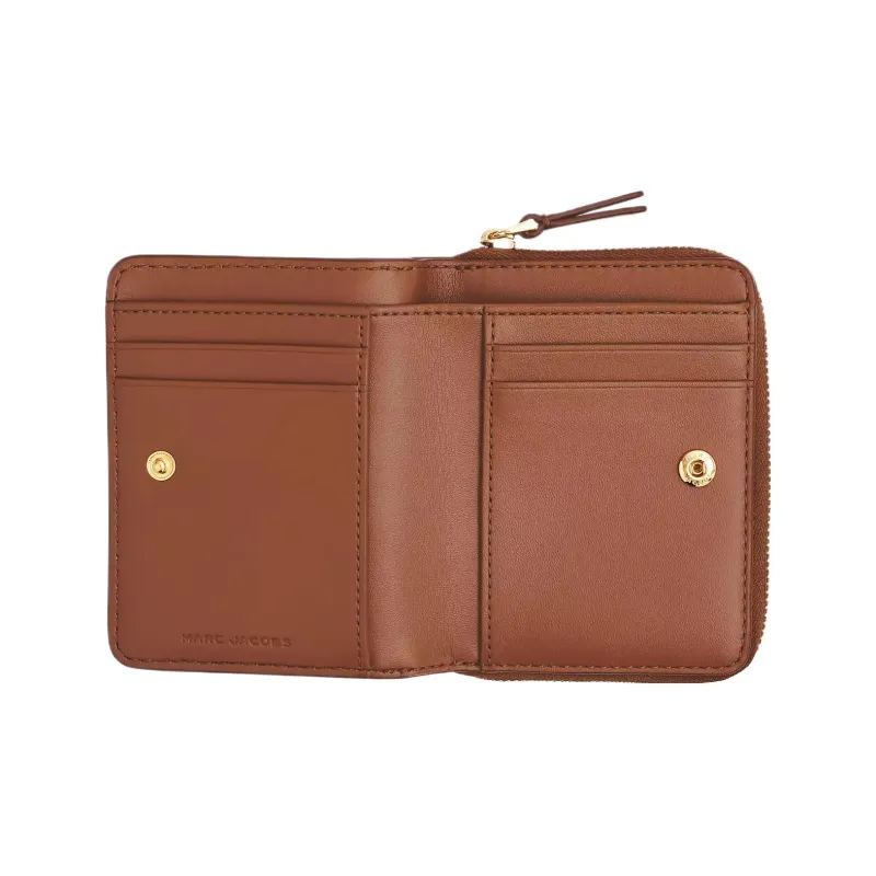 MARC JACOBS Logo Printed Zipped Mini Compact Wallet-3