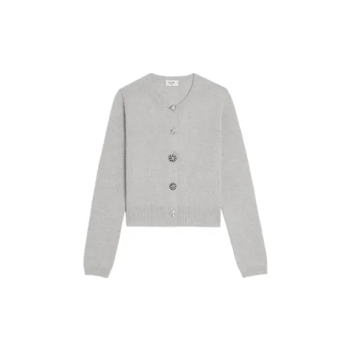 CELINE FW23 Knitwear Women's Light Gray