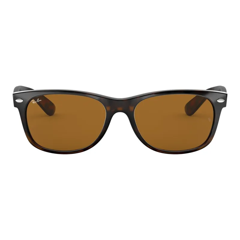 RayBan Nylon Square Sunglasses Unisex Brown-1