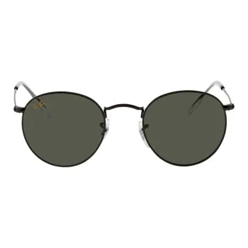 RayBan Metal Oval Sunglasses Unisex Black