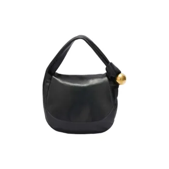 JIL SANDER Logo Embossed Tote Bag