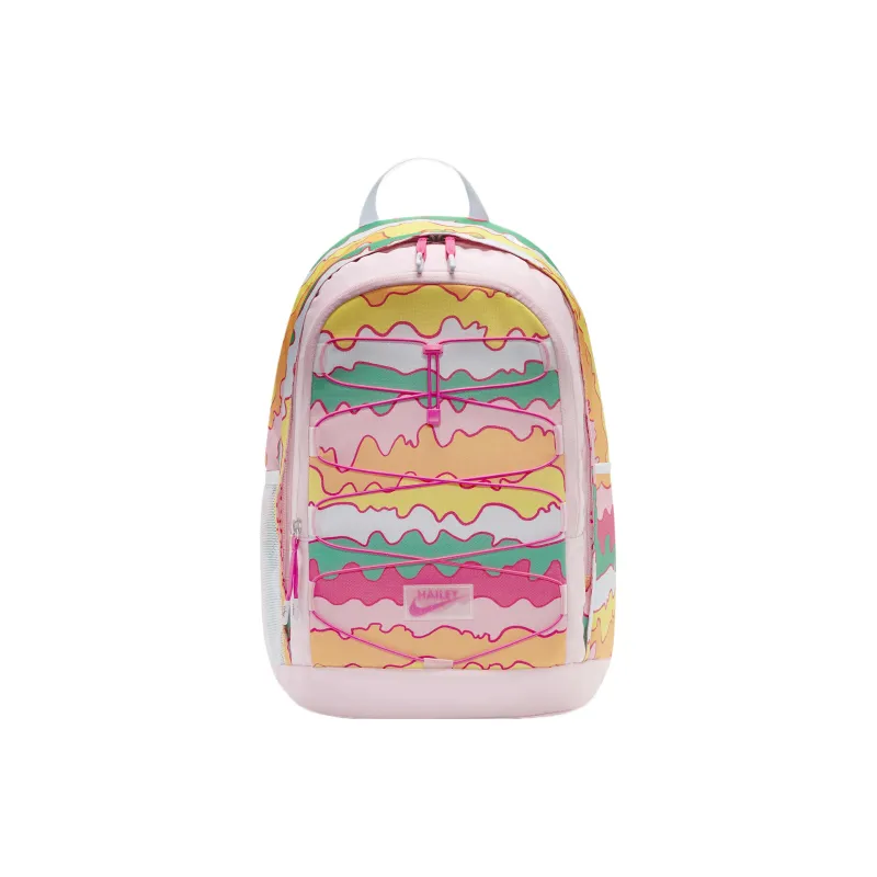Nike Doernbecher Freestyle Hailey Collaboration Polyester Backpack Women's Medium Soft Pink/Light Blue/Bright Pink-0