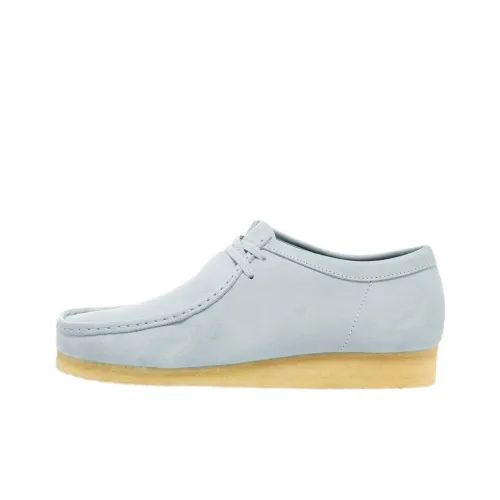 clarks Wallabee 'Light Blue Combination'