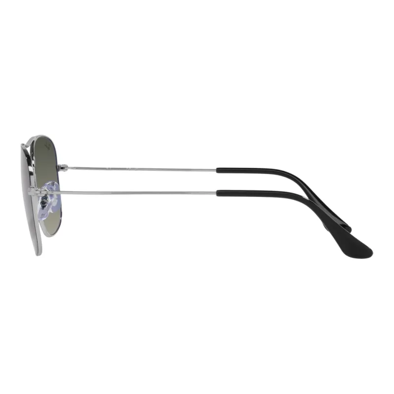 RayBan Metal Aviator Sunglasses Unisex Silver-2