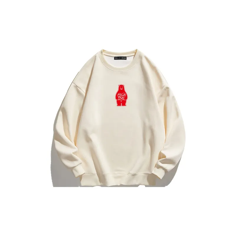 POLAR BEAR Loose Fit Drop Shoulder Sweatshirt Unisex-14