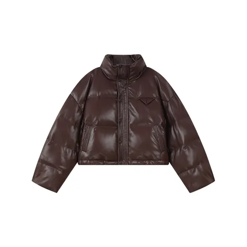 ELF SACK Down Jackets Women's Corner Coffee Chocolate