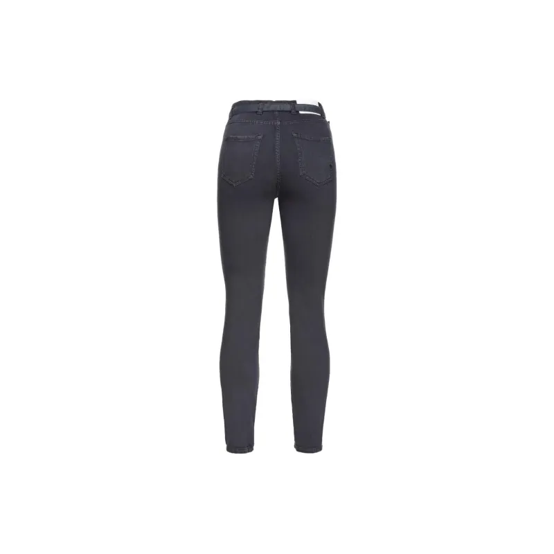 PINKO Pantaloni Skinny Bull Stretch Jeans Women's Black-1
