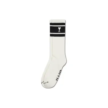 AMIRI Paris Logo Intarsia Ribbed Socks